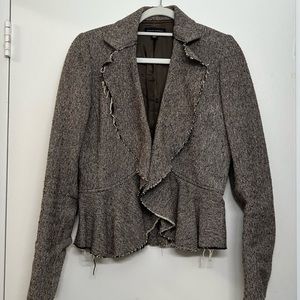 Banana Republic tweed blazer